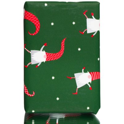 Gift Wrapping Paper With Santas